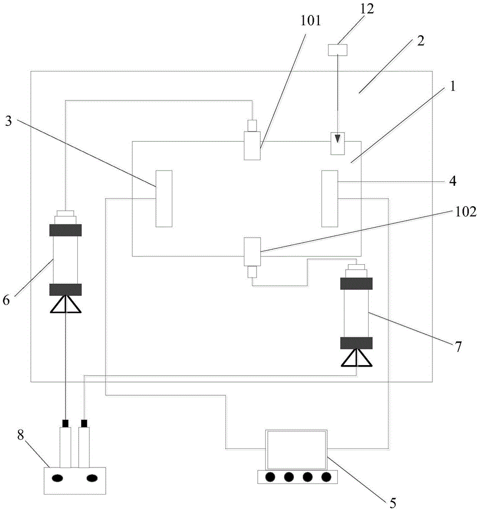 Equipment and method for measuring temperature of wax precipitation point of crude oil