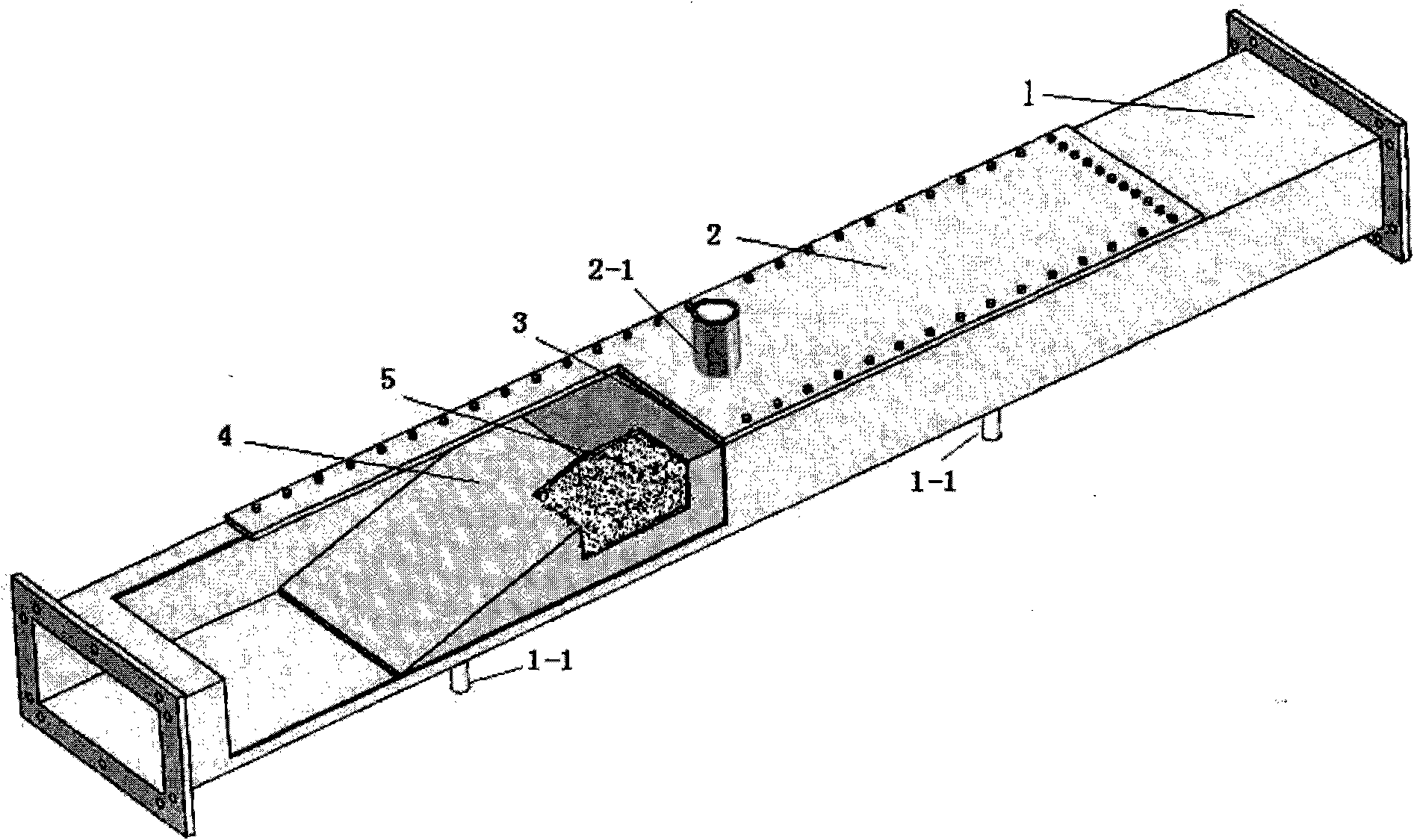 Liquid-type high-power microwave rectangular waveguide attenuator