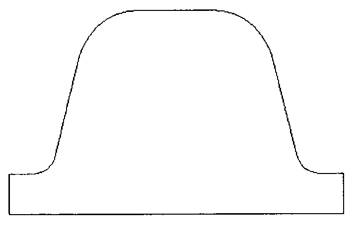 Filter core pressing sealing structure in high-temperature and high-pressure environment