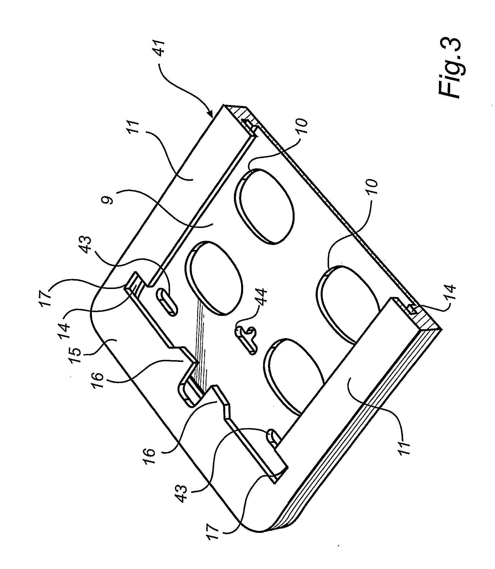 Holding Device for a Blister Pack and a Method for Opening a Blister