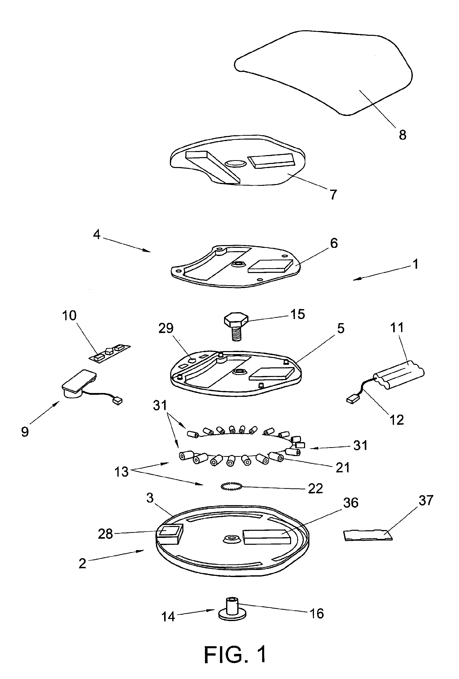 Sitting support and method for ergonomically supporting a sitting person
