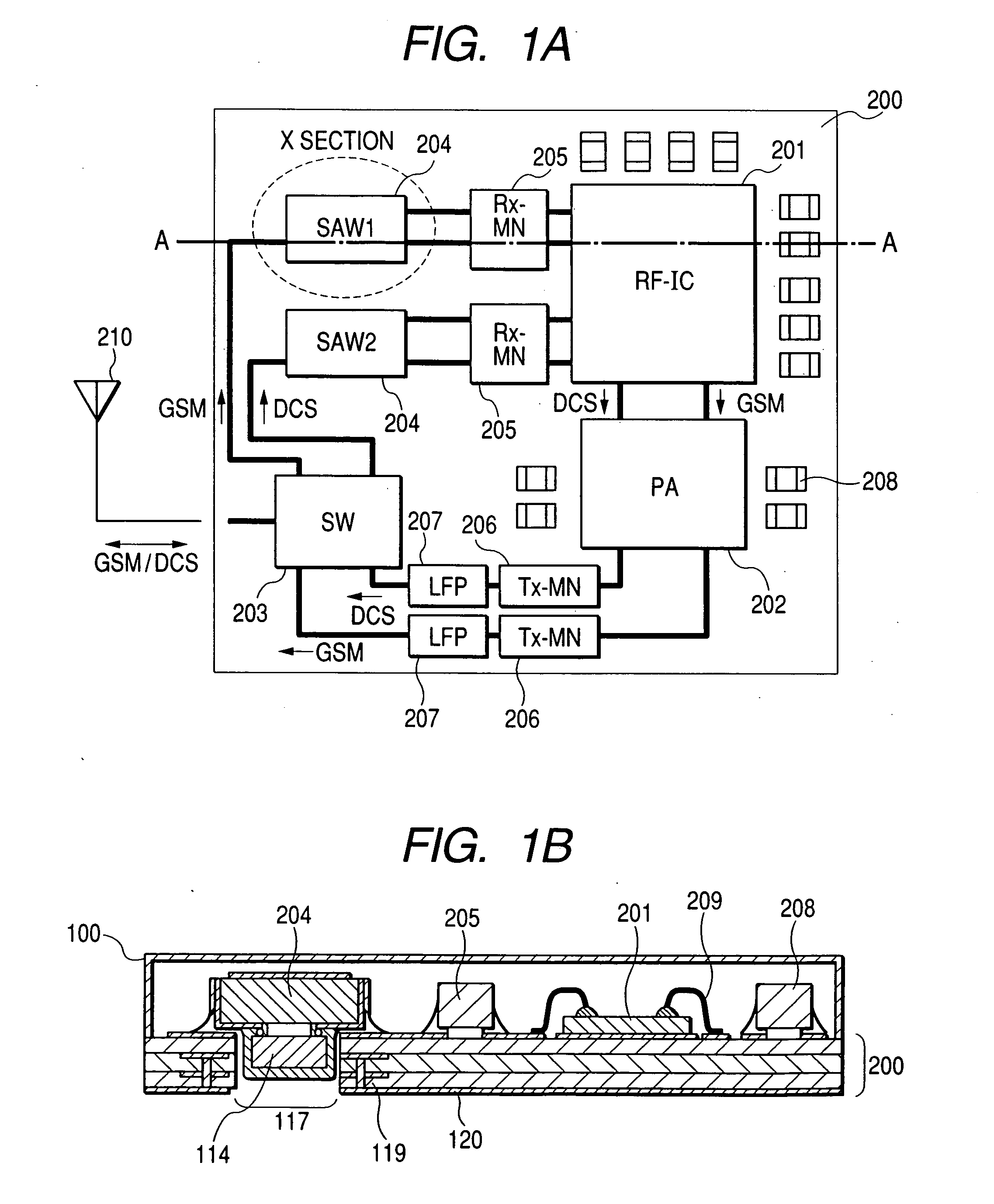 Module for radio-frequency applications