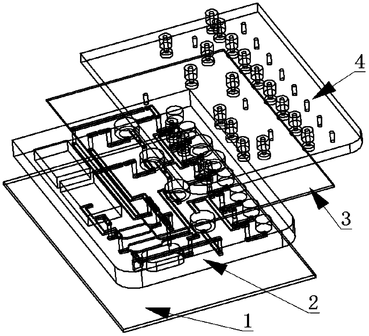 A multifunctional integrated microfluidic nucleic acid analysis chip and its preparation and analysis method