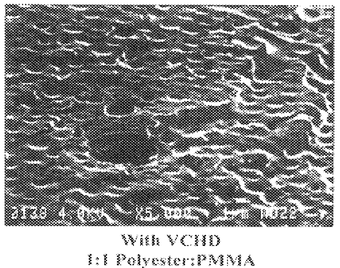 Vinyl cyclohexanediol containing resin compositions