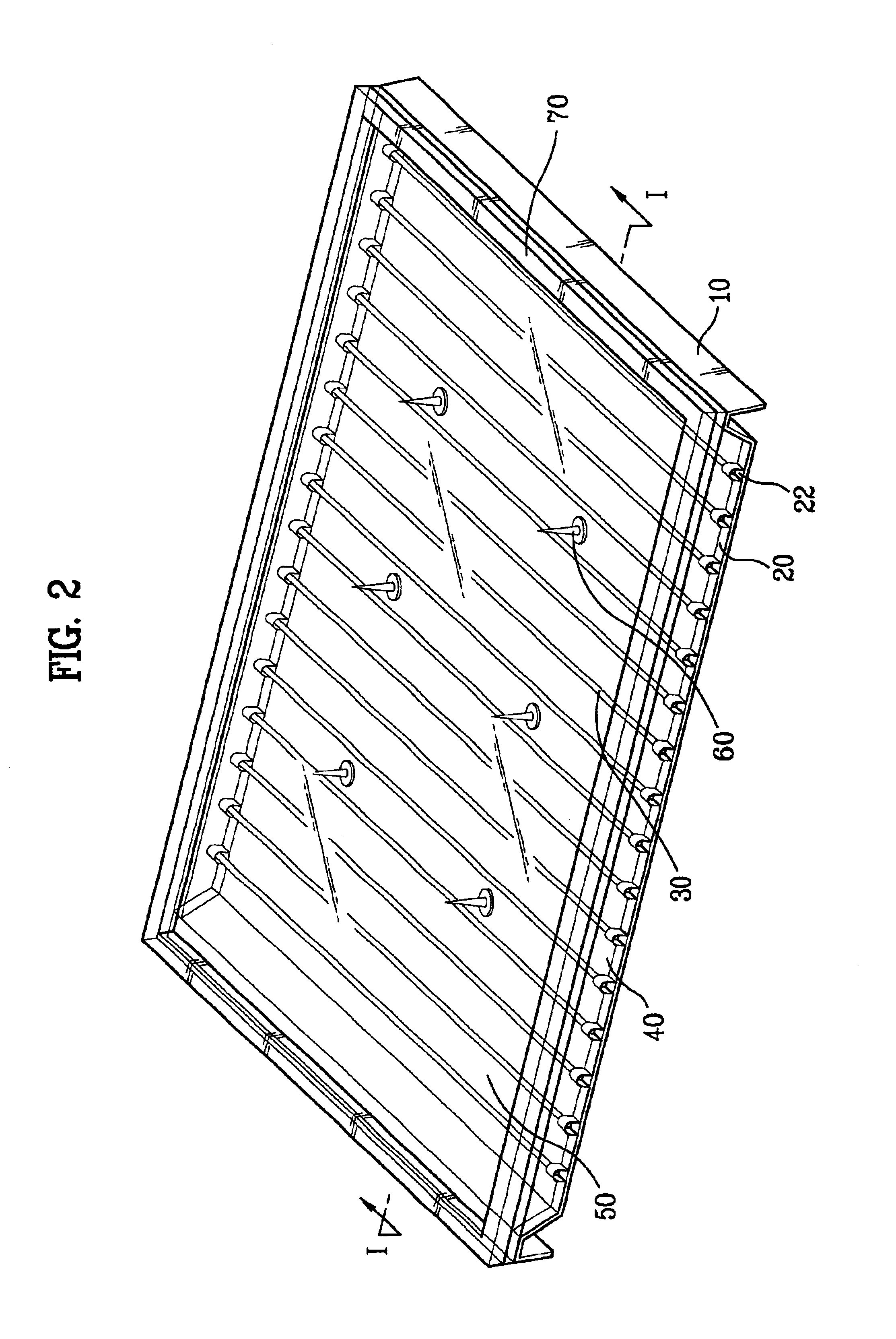 Back light assembly having elastic support member for liquid crystal display device