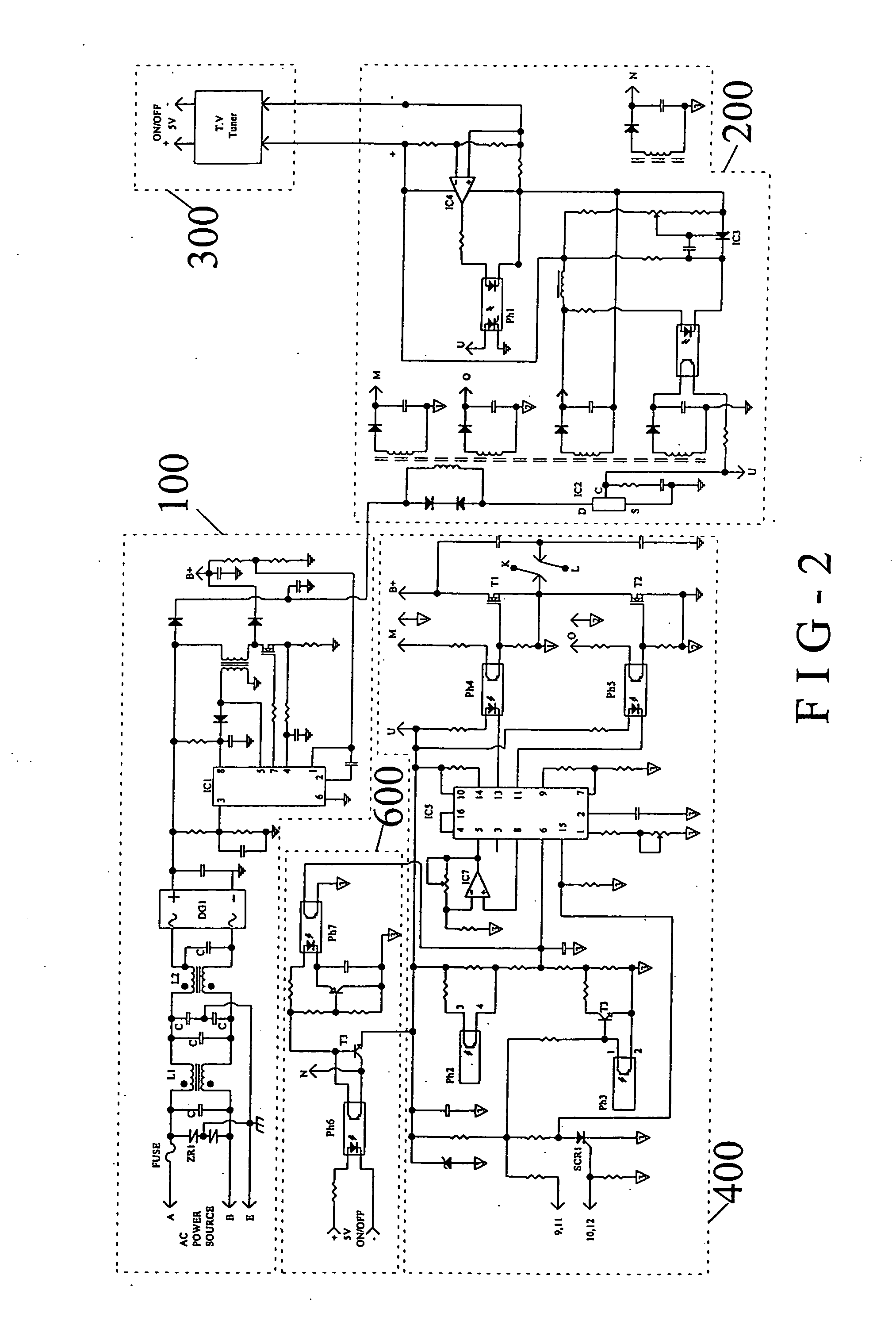 High frequency power source control circuit and protective circuit apparatus