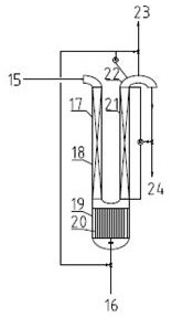 A liquid-phase hydrogenation reaction device and reaction method