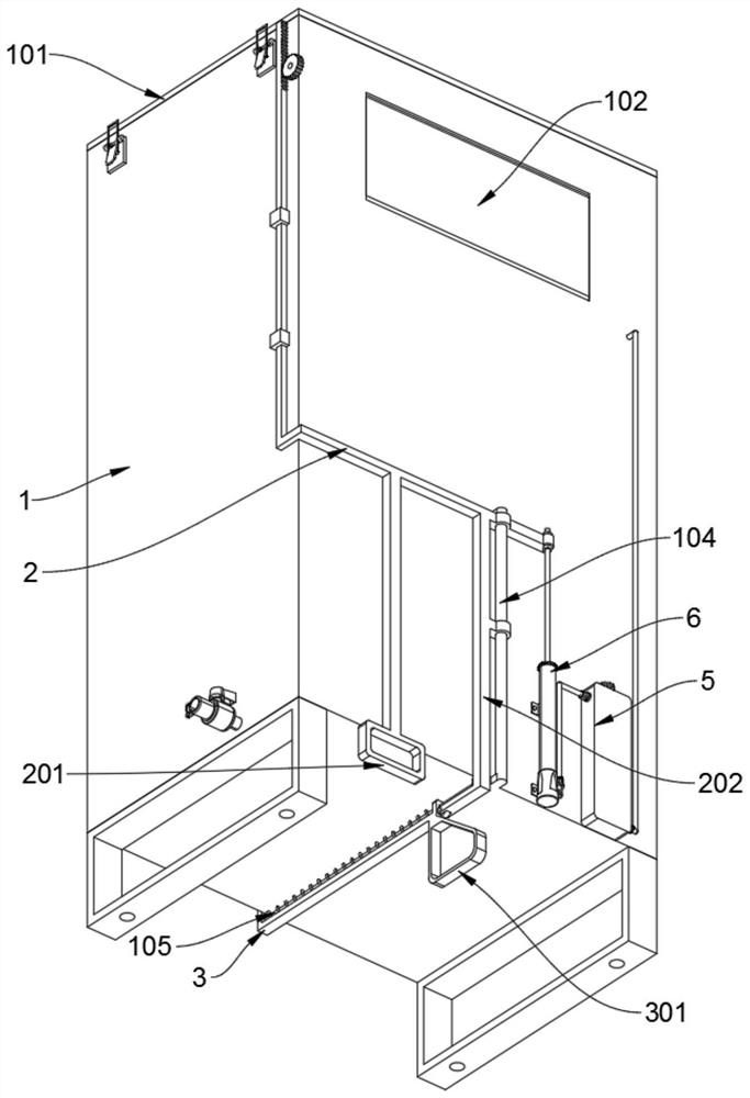 Classification device with sterilization and leakage prevention functions for medical waste