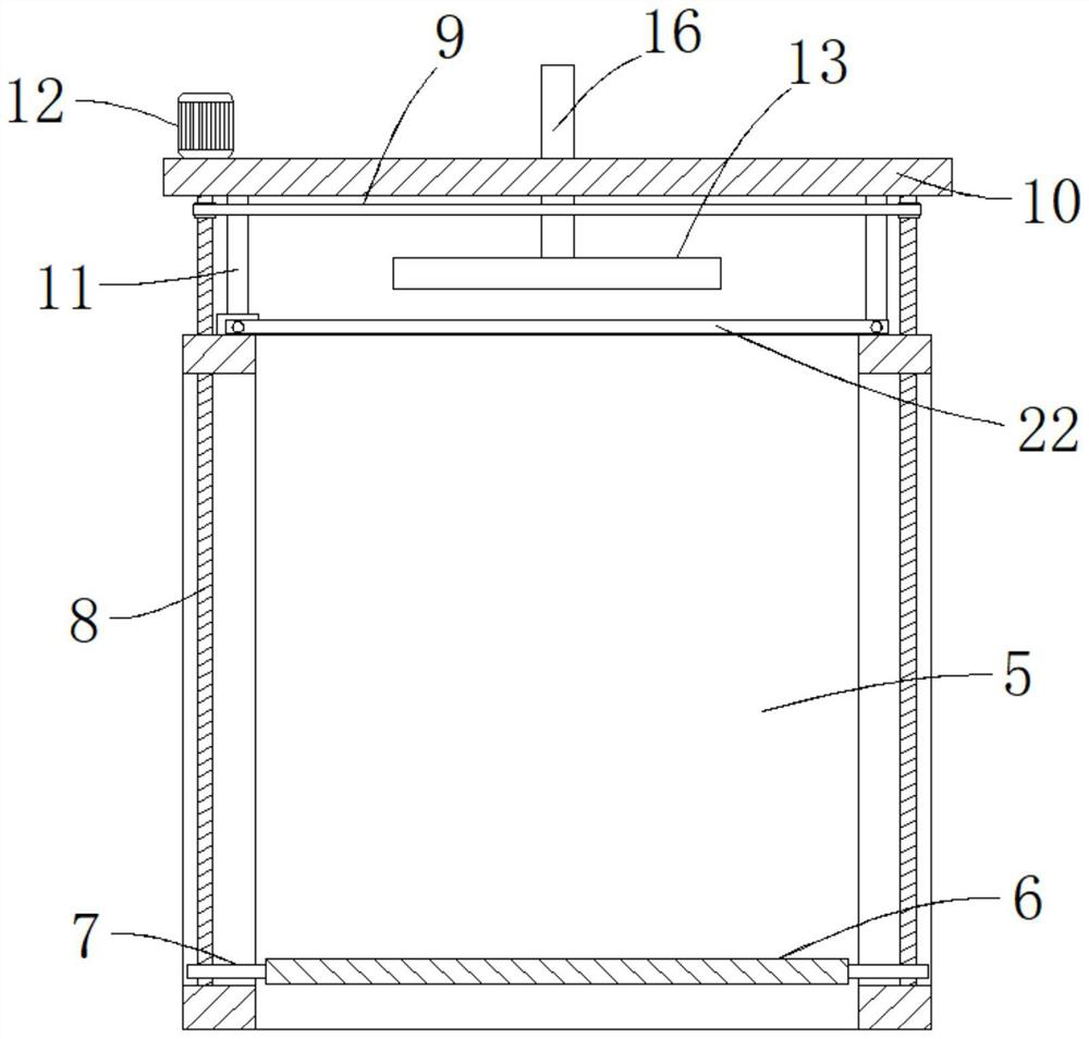 Open type punching machine