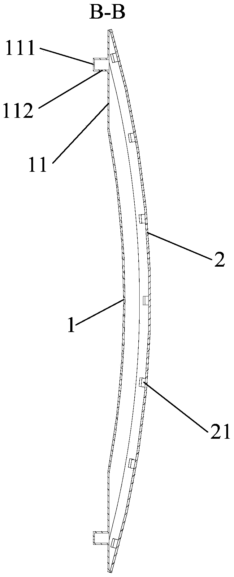 Handle for refrigerator, door for refrigerator and refrigerator