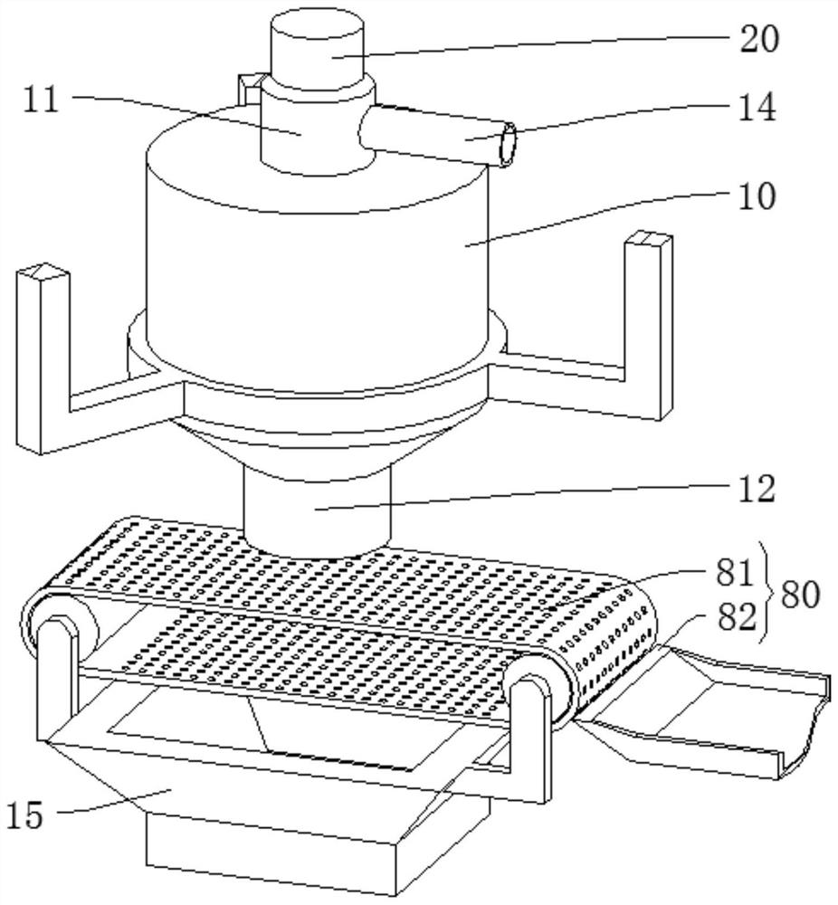 Efficient urban sewage purification treatment device