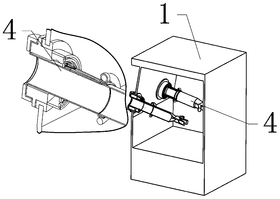 Lithium battery packaging equipment