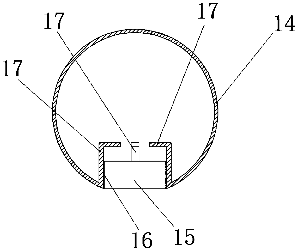 Novel sparrow-pecking moxibustion apparatus