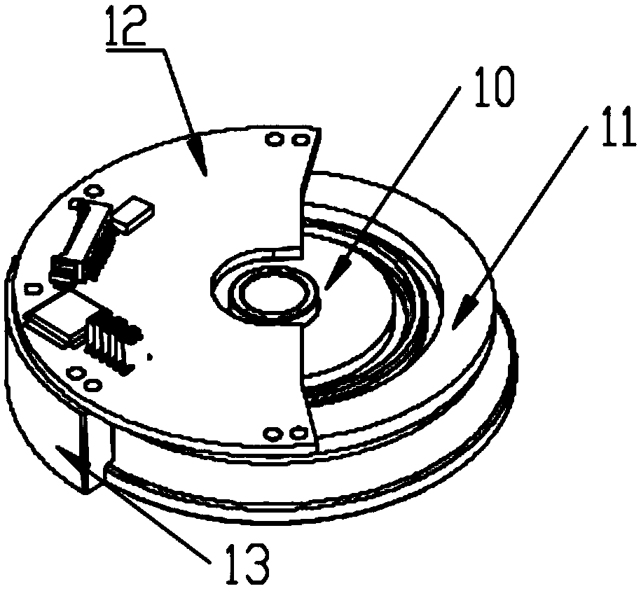 Dual-coded-disc encoder and servo joint using dual-coded-disc encoder