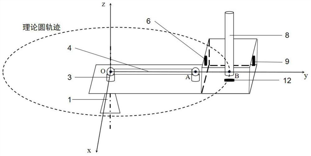 Method for measuring three-dimensional errors of machine tool through combination of ball bar instrument and capacitance displacement sensors