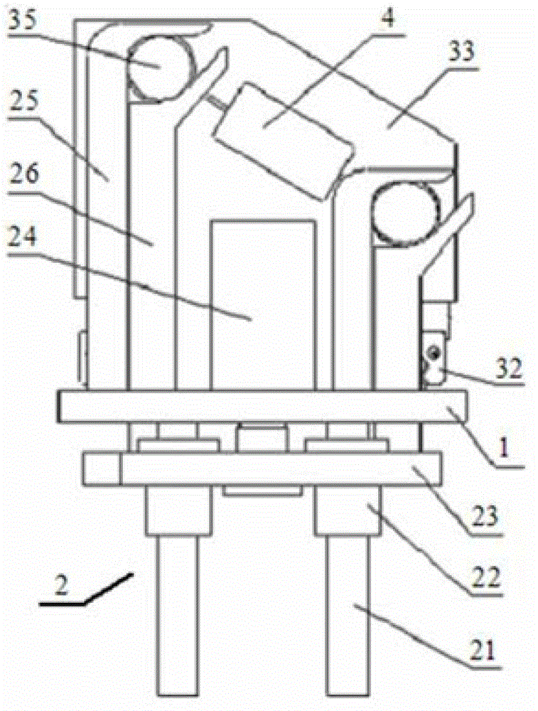 Accurate butt-joint device for automatic clamping of pipeline and movable butt-joint device