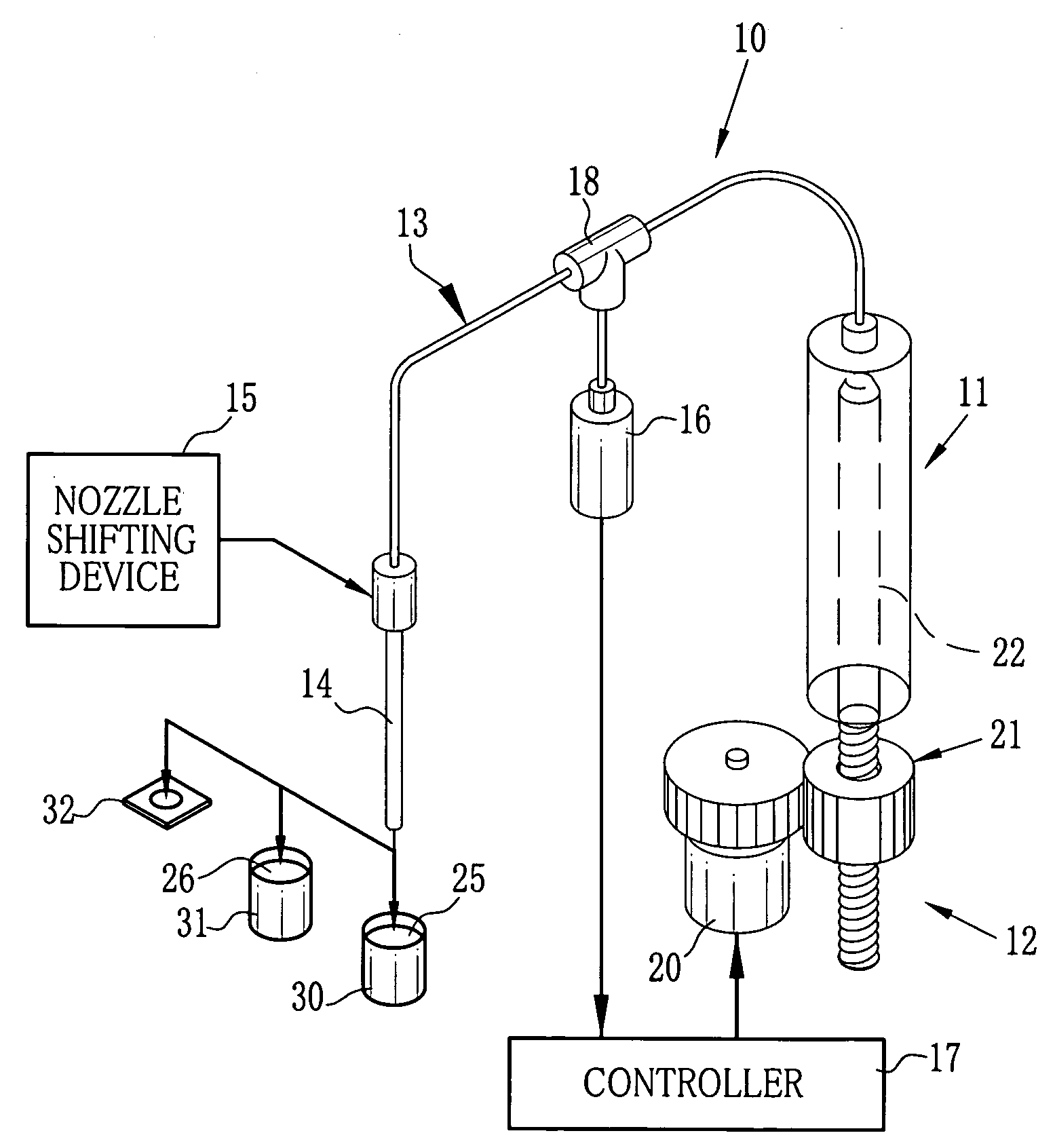 Method of homogenizing microvolume liquid and apparatus therefor