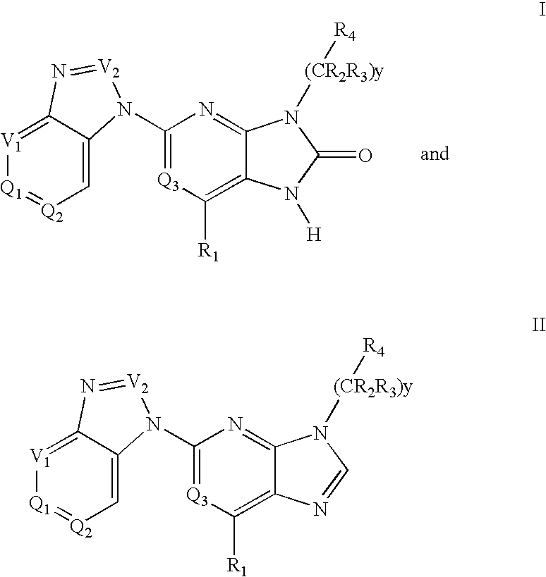 Purine and imidazopyridine derivatives for immunosuppression