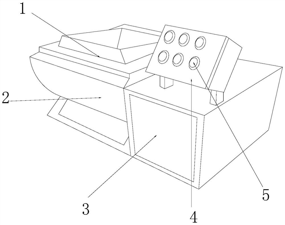 Cleaning device for intelligent fruit processing