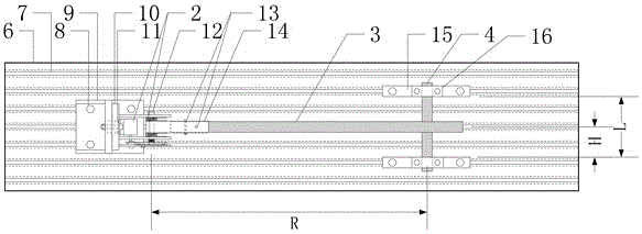 A kind of circular tube lateral slamming device and its test method