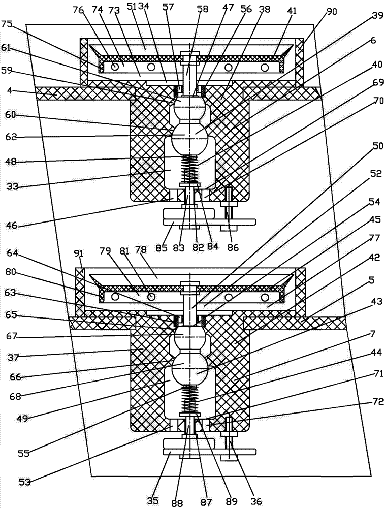 One-way valve for run-flat tires