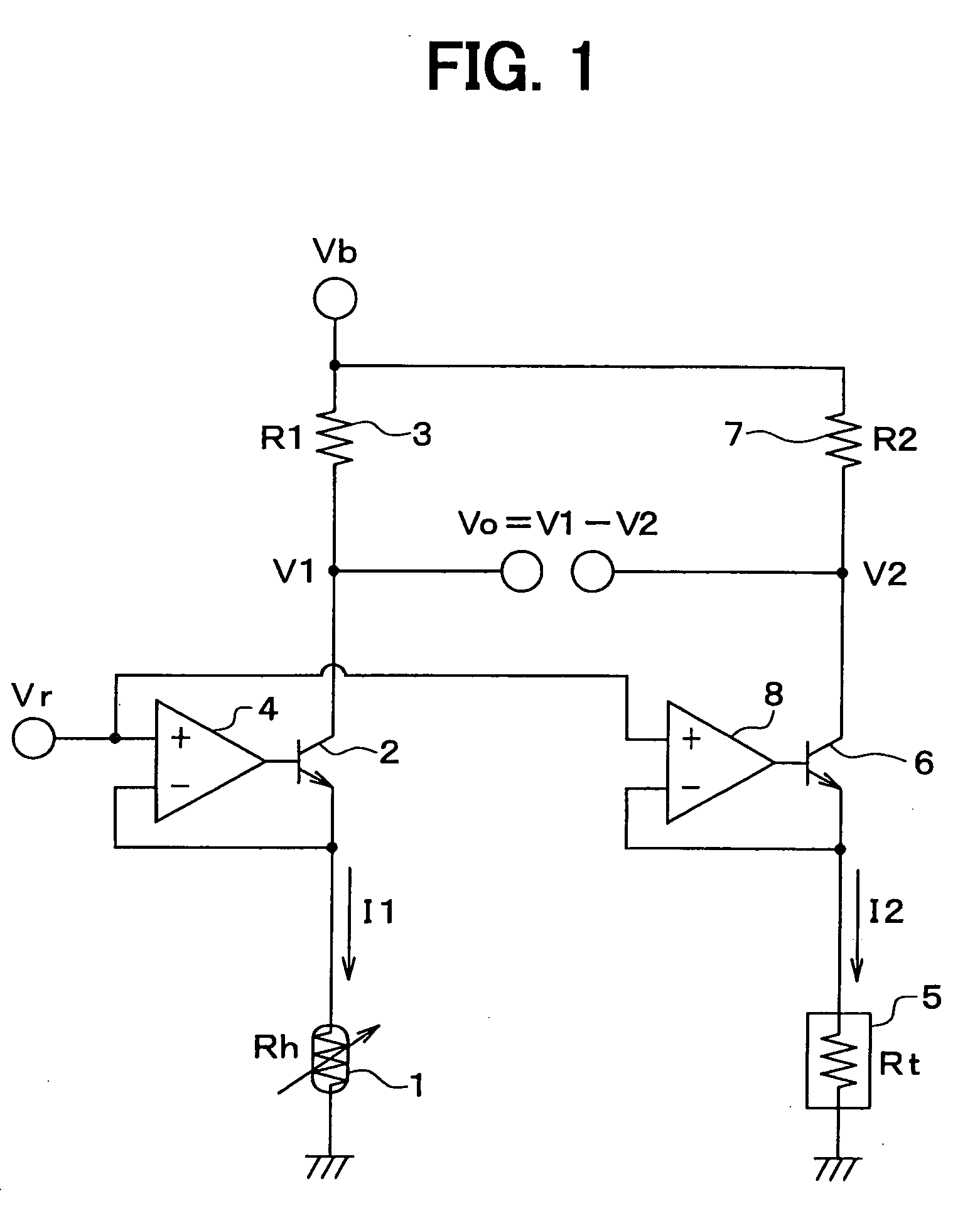 Heat-radiation type flow sensor