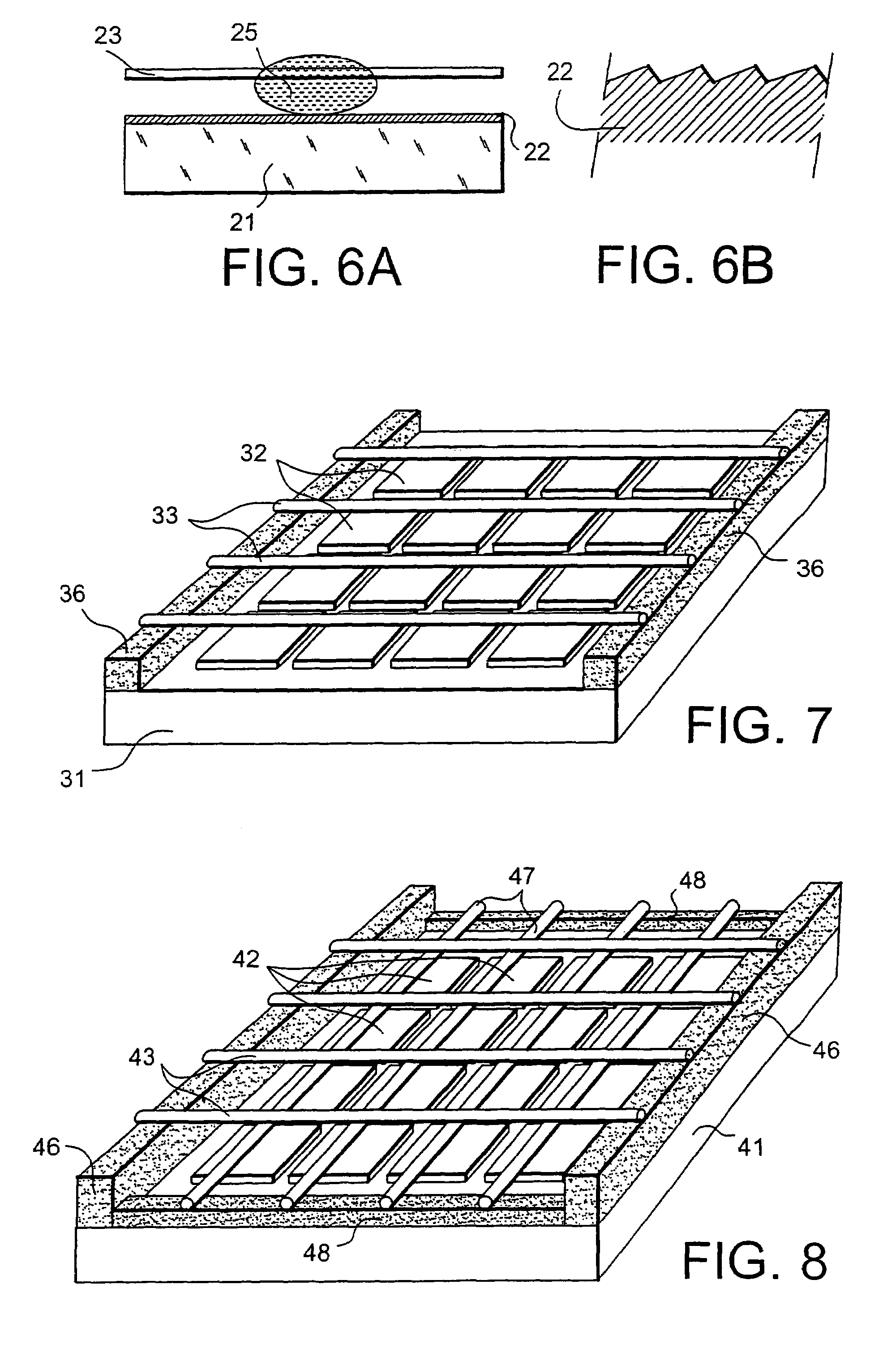Device for displacement of small liquid volumes along a micro-catenary line by electrostatic forces
