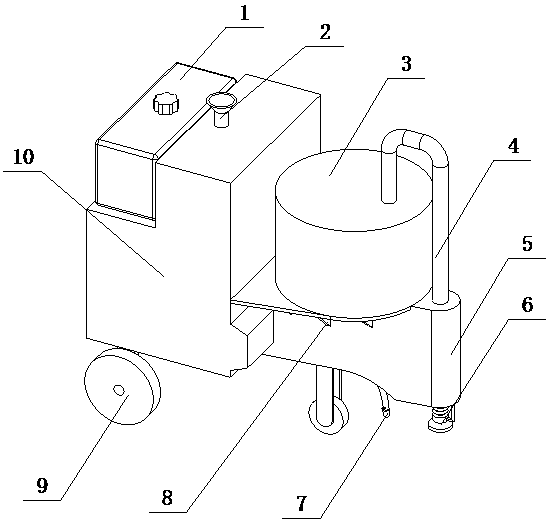 Automatic machine tool cutting fluid recovery processor