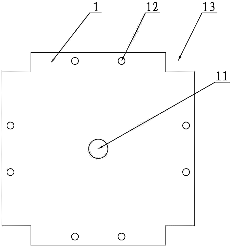 Polycrystalline ingot casting anti-arcing furnace crucible cover plate and use method thereof