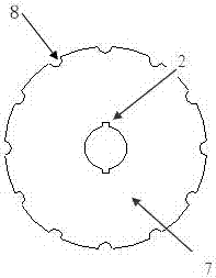 A combined positioning method for a general-purpose single-crystal turbine working blade module