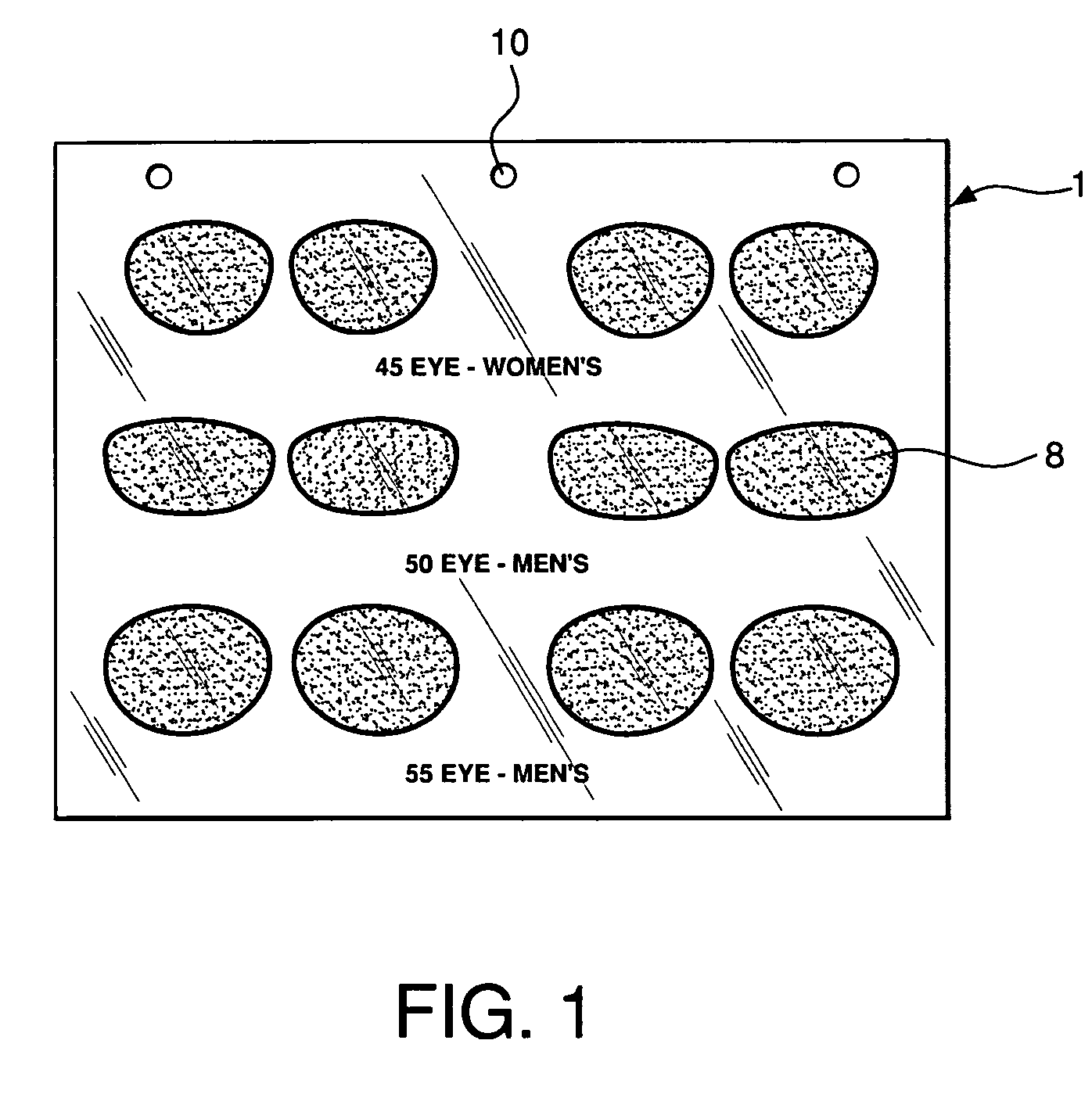 Eyeglass display and demonstration system