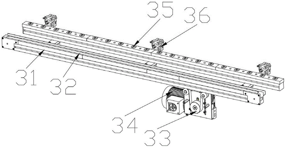Hollow two-layer light-load belt line