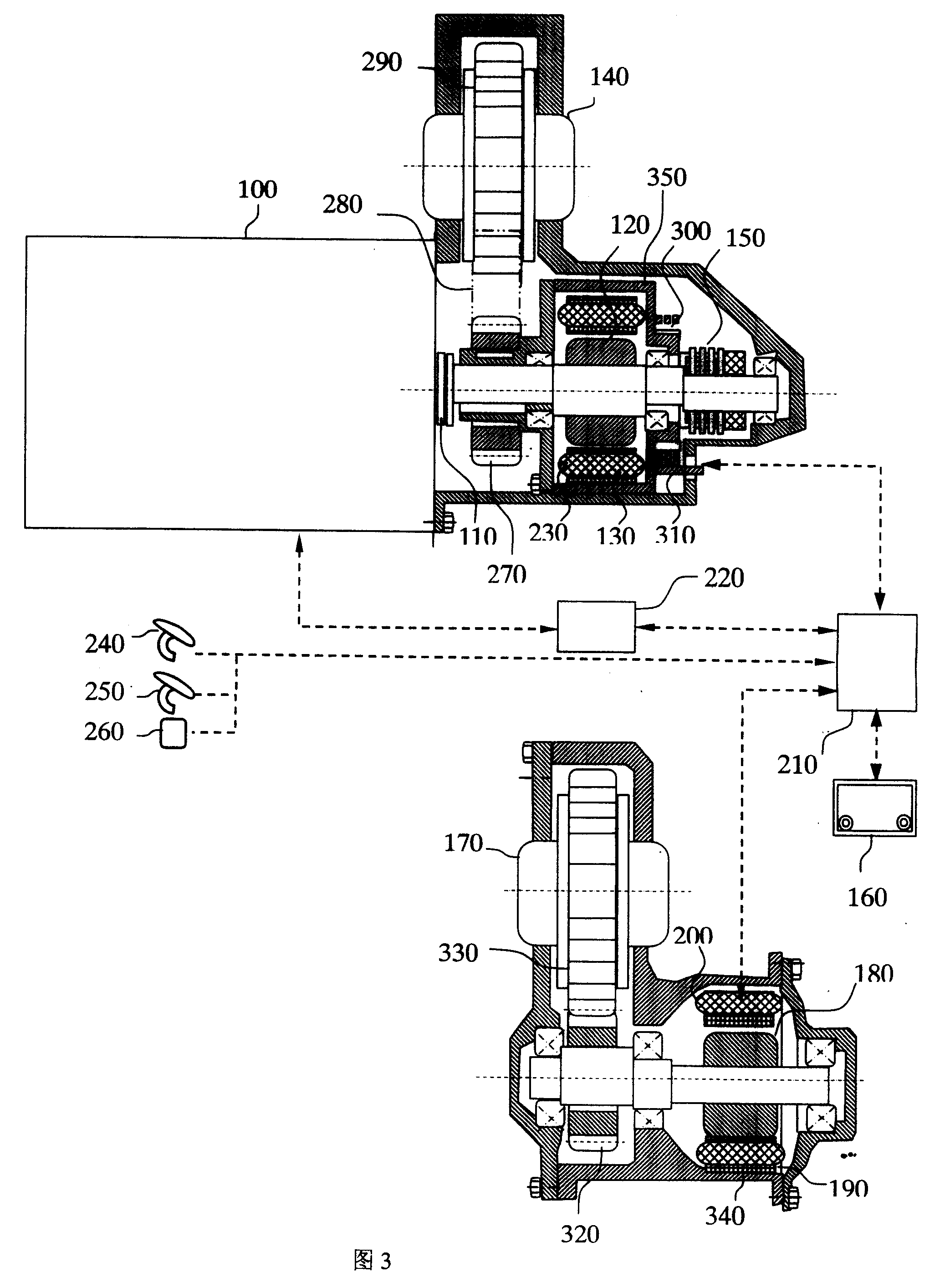 Hybrid power vehicle and controll method thereof