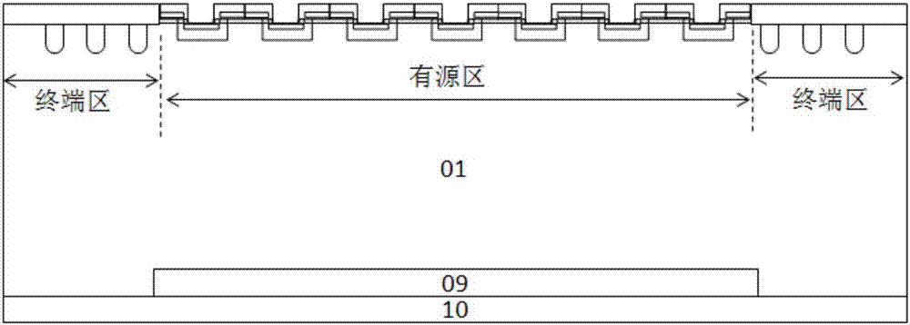 IGBT chip manufacturing method and IGBT chip