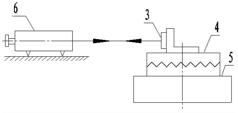 Two-axis photoelectric collimator based rotary table division error detection method