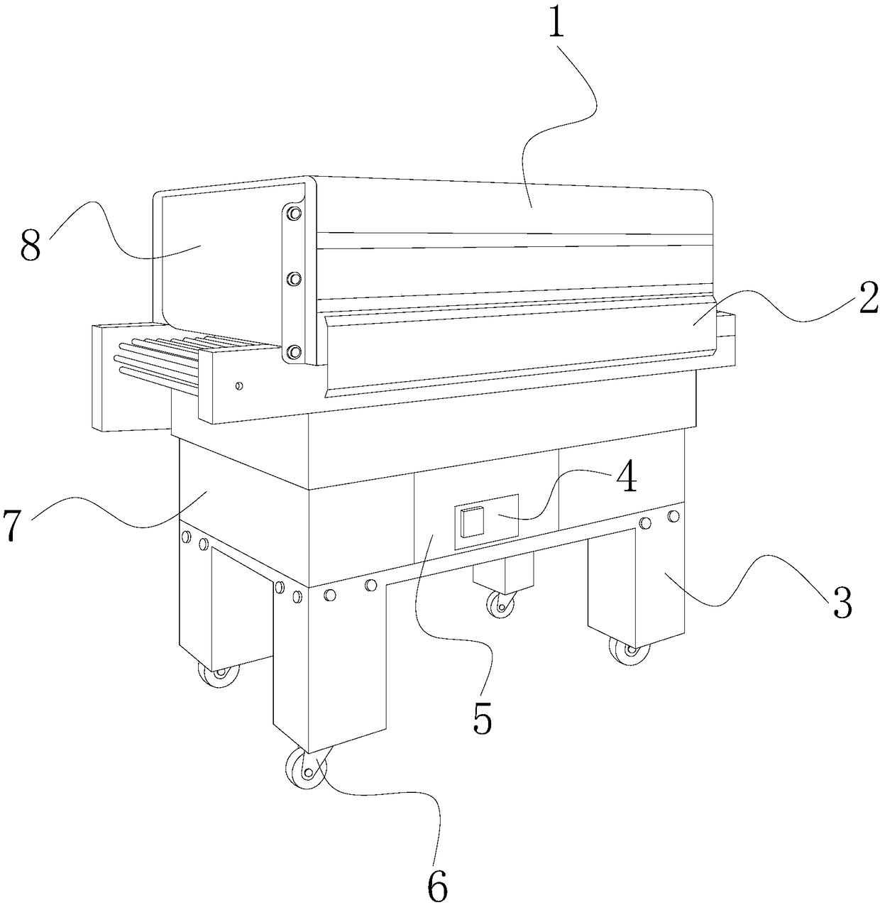 Automatic packaging equipment for disposable set tableware