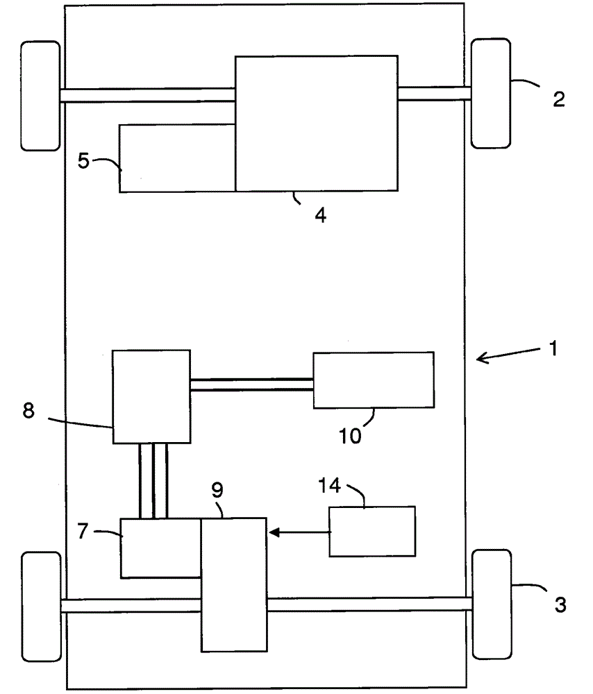 Method for controlling the coupling/decoupling of a traction machine of a motor vehicle