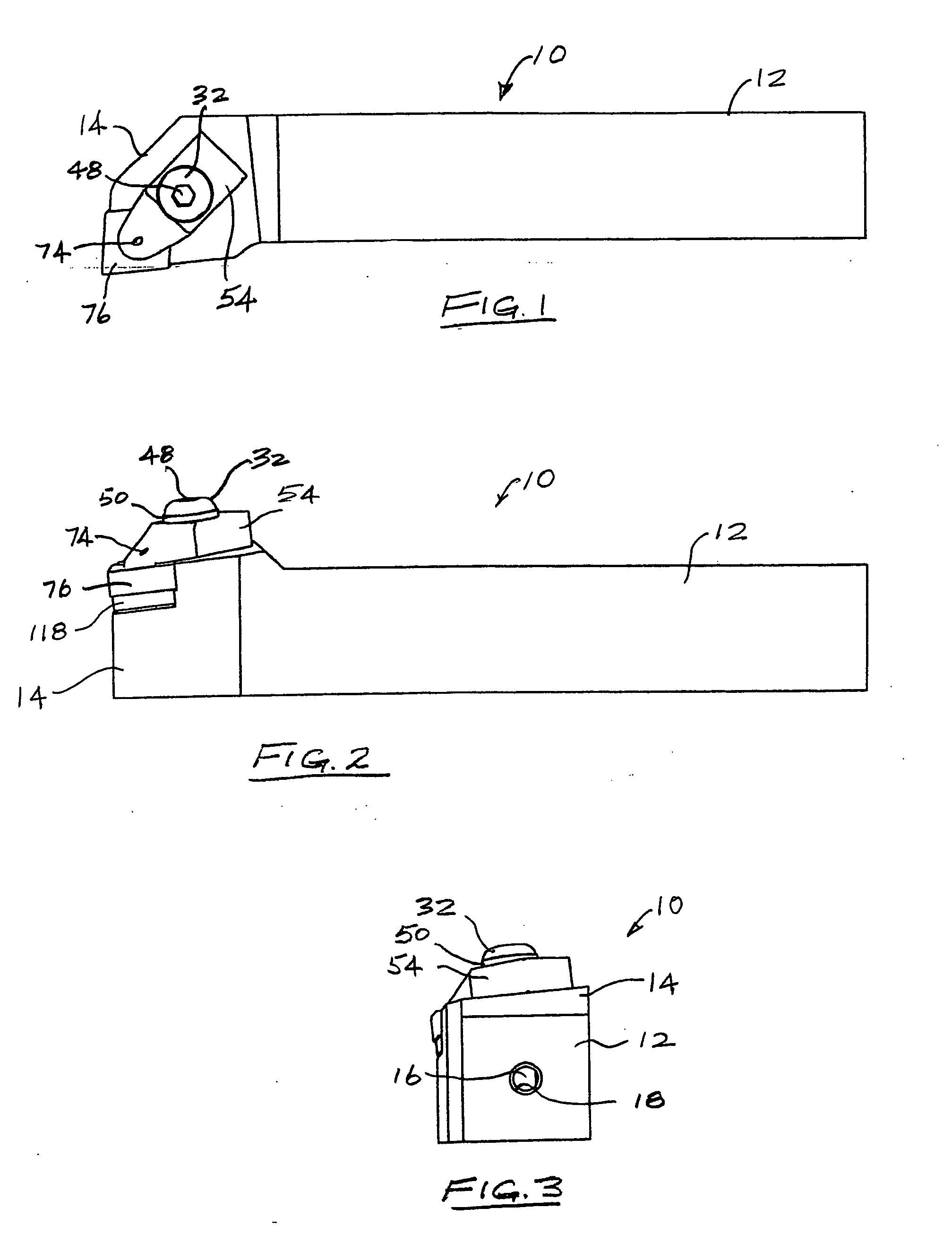 Boring bar having internal coolant supply and cutter retaining nozzle