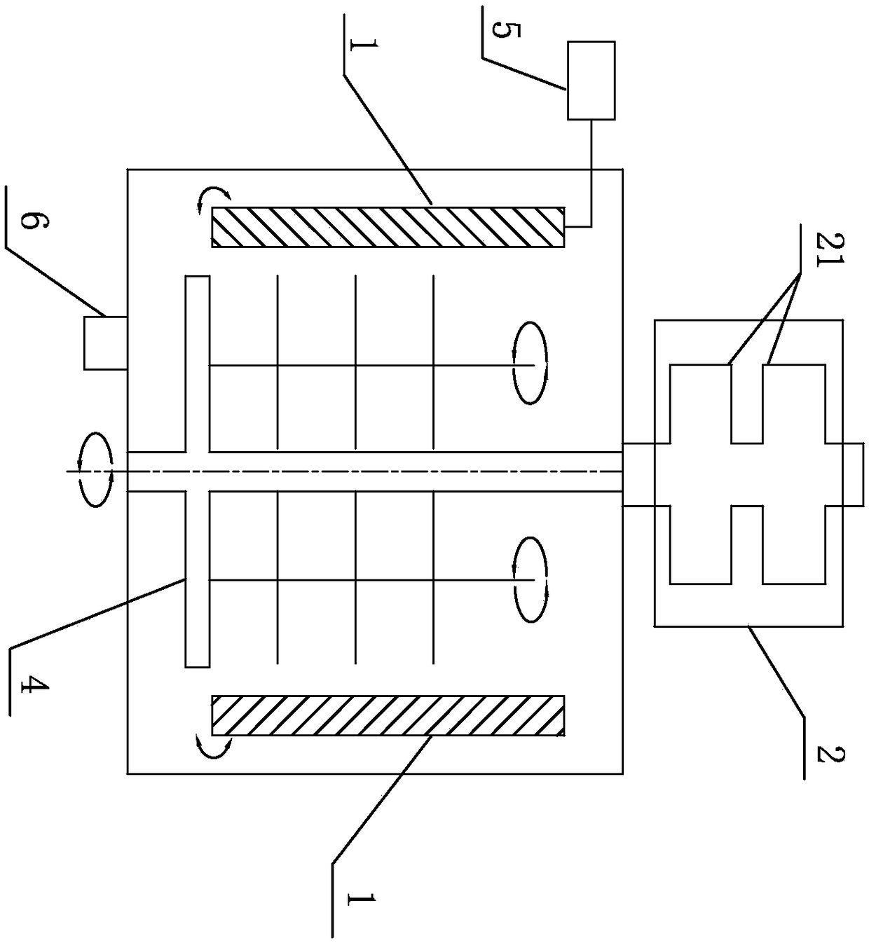 Plasma vacuum coating equipment with function of electrode and workpiece movement and using method