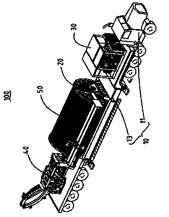 Continuous pipe working device and rotation speed control method of same