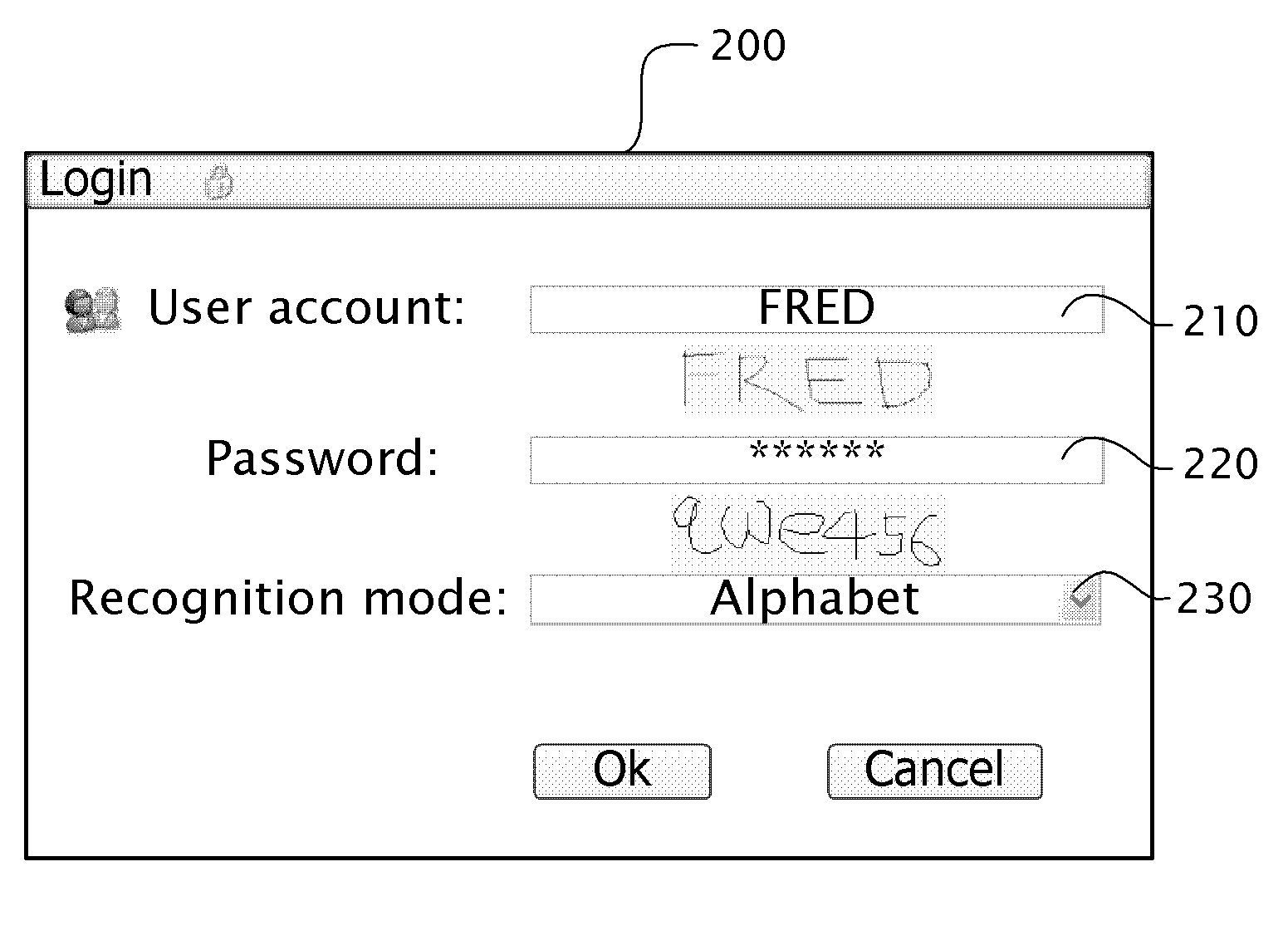 System and method for password entry