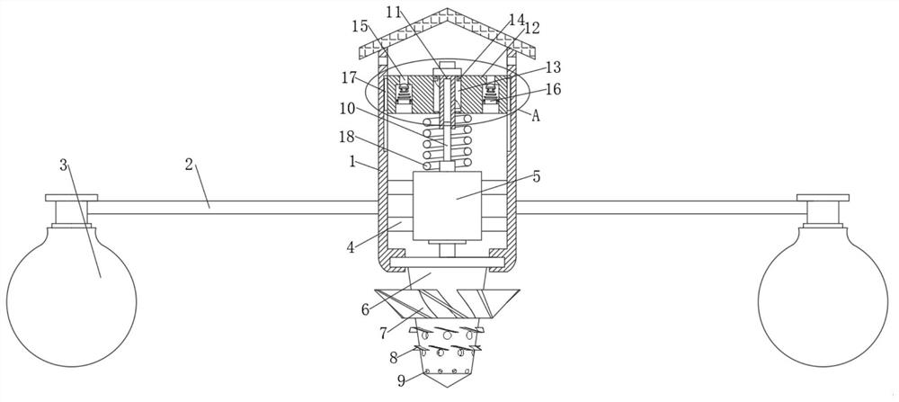 Impeller type aerator for increasing aeration quantities