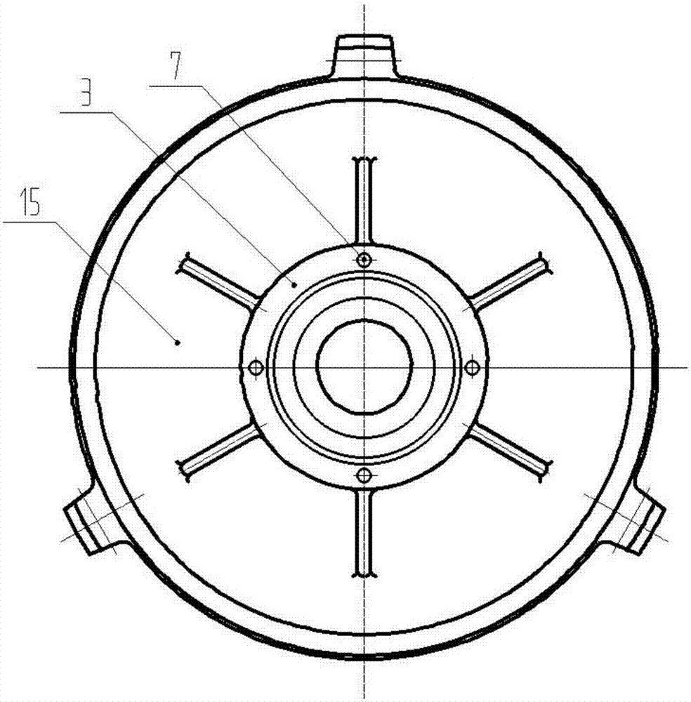 Low-vibration motor with vibration isolation sleeve structure