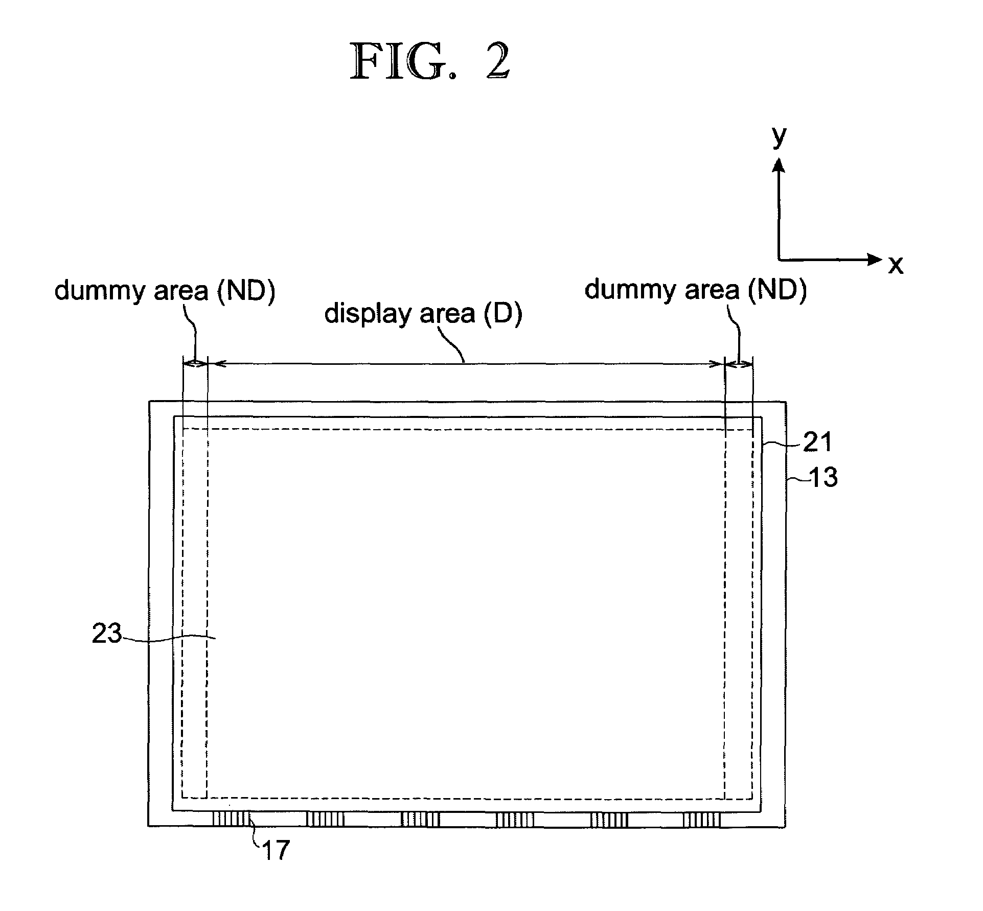Plasma display panel with phosphor layer arranged in non-display area