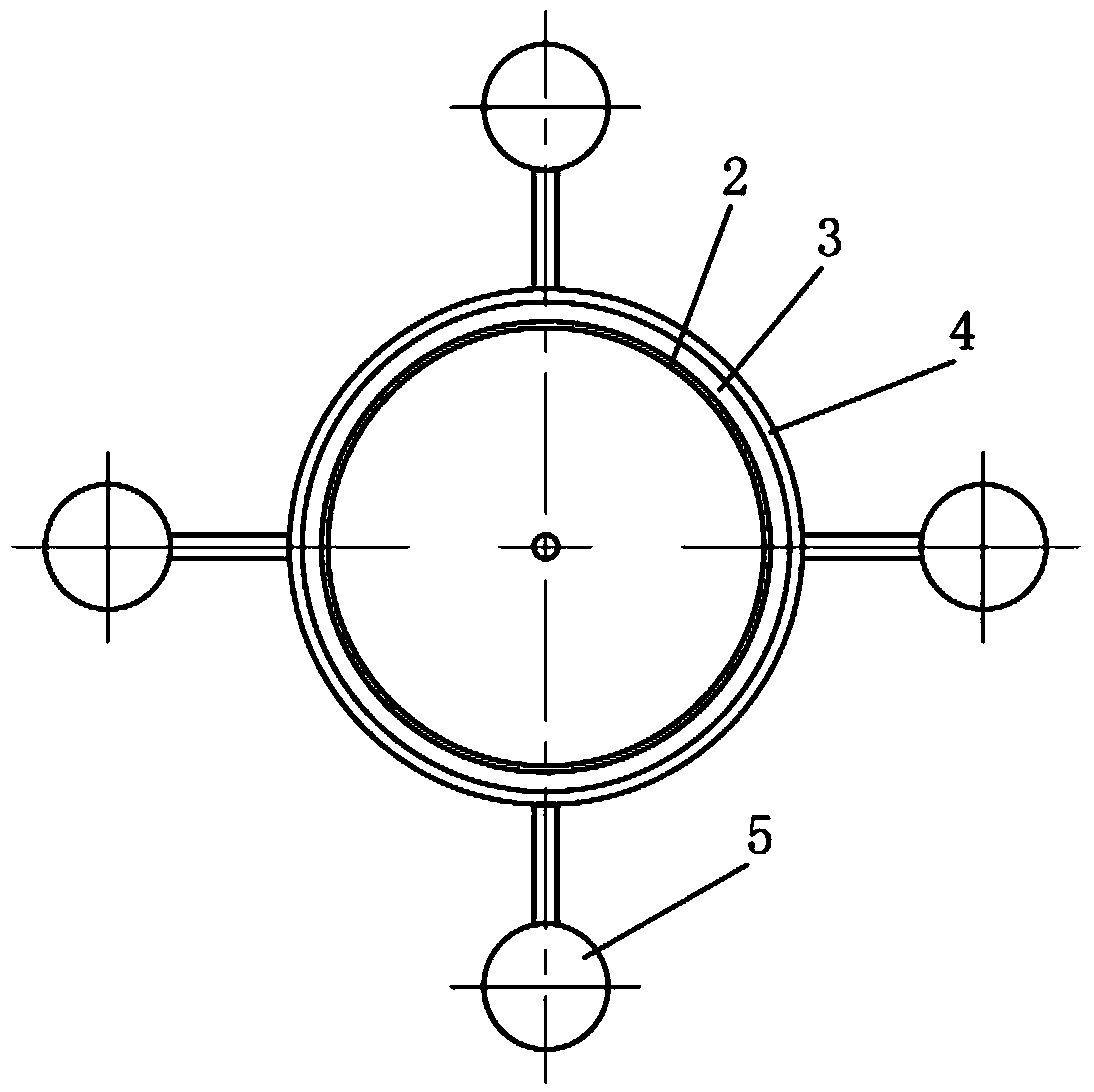 Device and method for lifting liquid by means of temperature difference of solar energy