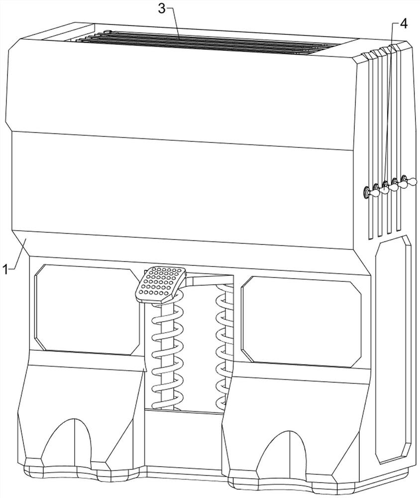 Power-on inspection equipment for power connecting line