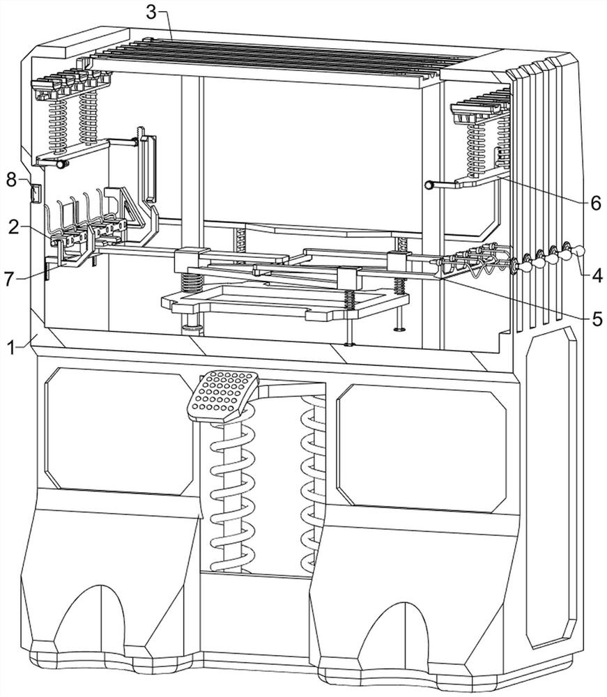 Power-on inspection equipment for power connecting line