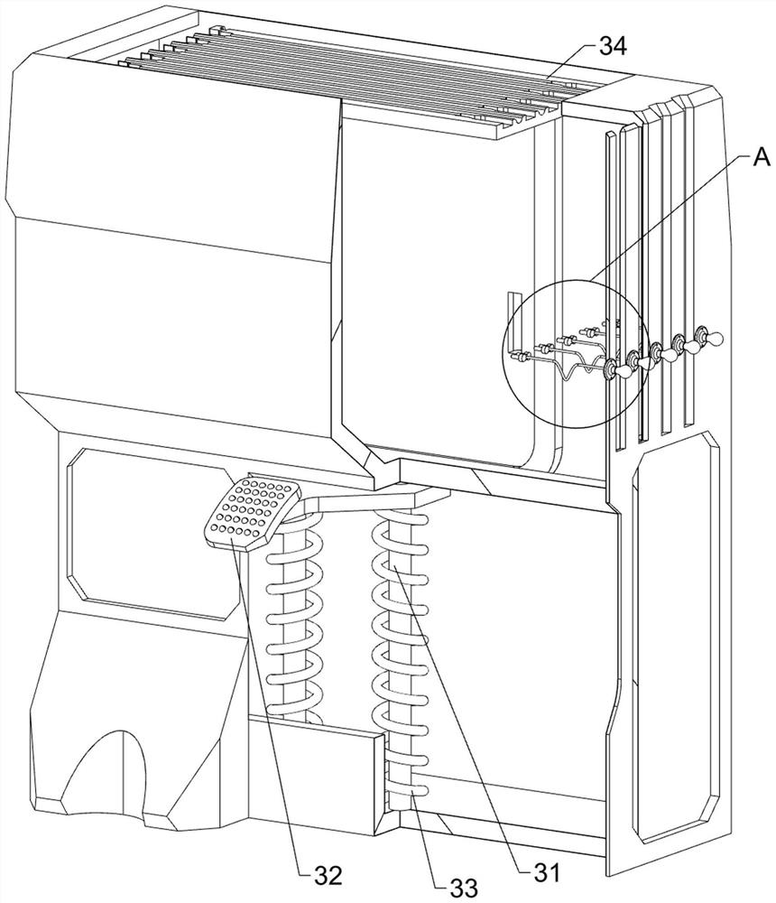 Power-on inspection equipment for power connecting line