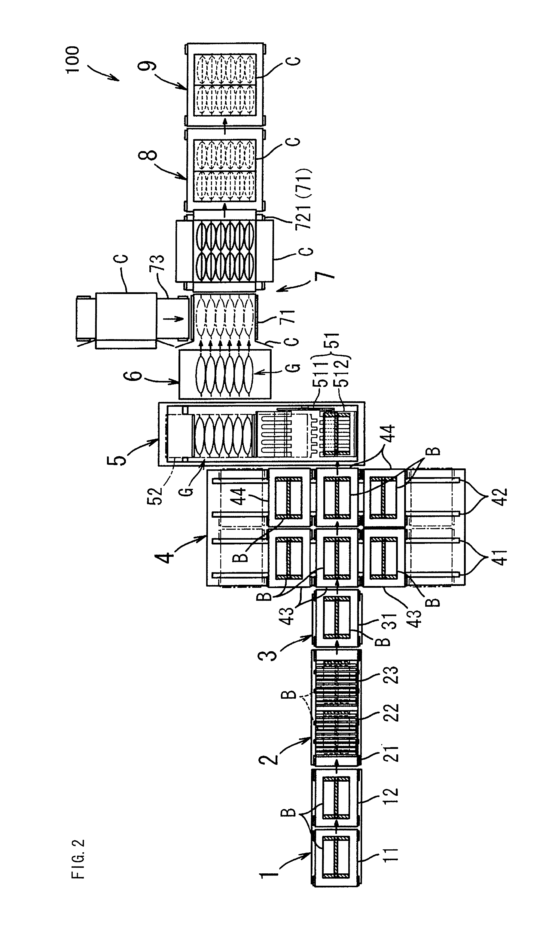 Boxing device and packaging device