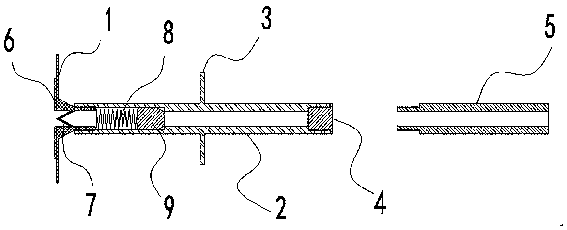Grouting system and grouting method for backfill grouting of composite lining structure